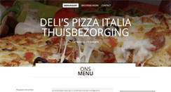 Desktop Screenshot of delis-pizza-italia.nl